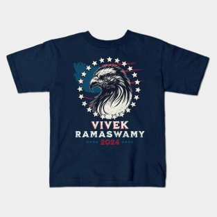 Vivek Ramaswamy For President 2024 Support Republican Kids T-Shirt